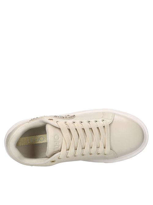 Sneakers in ecopelle e strass LIU JO | KYLIE 32 SPREADINGIVORY